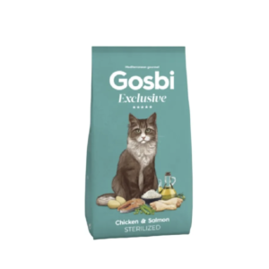 Comida Seca Para Gatos Gosbi Exclusive Chicken & Salmon Sterilized