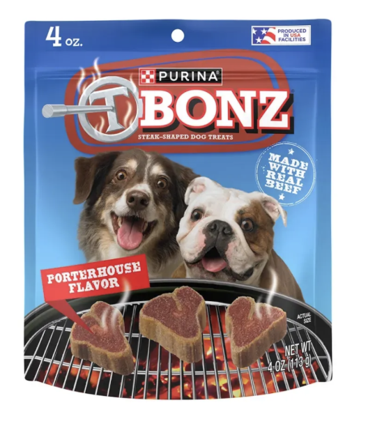 Snacks para perro T-Bonz sabor Carne - 113 g