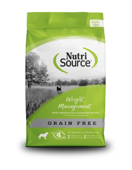 NUTRISOURCE CANINE ADULT WEIGHT GRAIN FREE