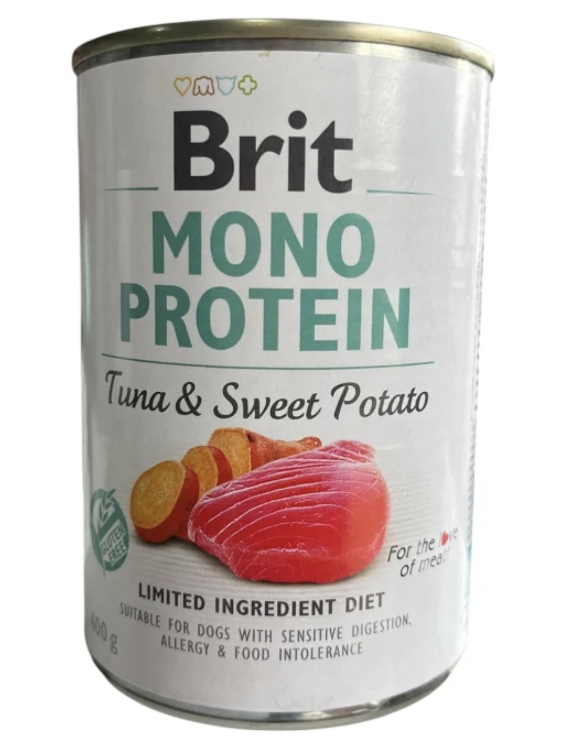 Brit Mono Protein Tuna & Sweet Potato 400G Alimento Para Perro En Lata