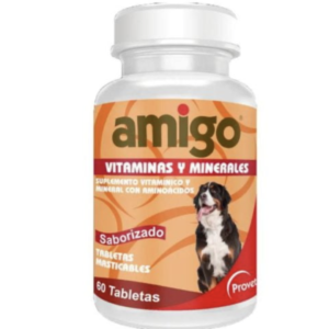 AMIGO VITAMINAS Y MINERALES FRASCO