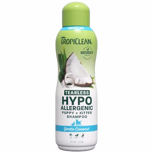 TropiClean Hypo Allergenic Cachorro y gatito Shampoo - 16oz